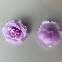 8cm Rosenknospen-Hut Kostüm-Kopfschmuck DIY Seiden-Kunstblume Grenzüberschreitender Halloween-Kranz Rosenblüten im Landhausstil
