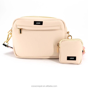 תיק כלב טבעוני תיק הליכה עם מחזיק בקבוק קרוסדרסינג גוף שליח - Product Image 4