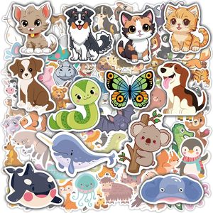 Pegatinas para Niños - 100 Pegatinas de Animales Adorables |   Pegatinas para Botellas de Agua, Juguetes, Juegos y Manualidades para Niños - Product Image 1