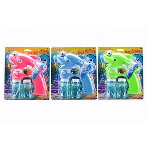 Pistola de Burbujas Eléctrica de Plástico con Luces LED y Música para Niños, Venta al por Mayor - Product Image 5