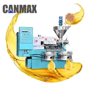 Máquina de prensa de aceite de palma/girasol/maní/prensa de aceite de oliva/máquina de prensa de fabricación de aceite de tornillo automático combinado para pequeñas empresas
