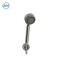 Ensemble de douche de massage Lano pour salle de bain, avec panneau de douche mural à double poignée et pommeau de douche pluie rond