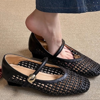 DB Handmade Best-seller Chaussures Tissées Pour Femme Chaussures plates Mary Jane tissées pour femmes