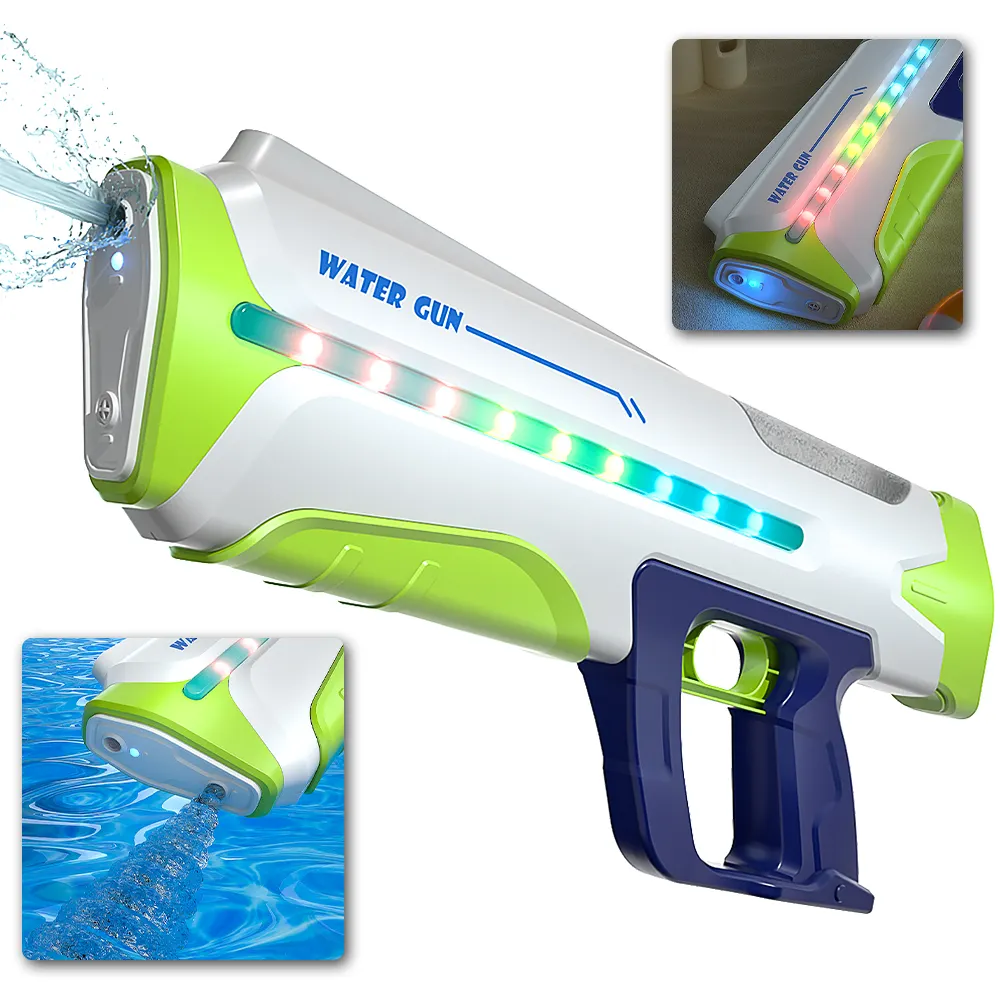 Kids Battery Powered Long Range Electric Powerful Super Soaker Water Squirt Gun Watergun Toys pistola de agua For Adults