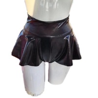 Shorts respirants taille haute pour femmes, grande taille, prêts à être expédiés, pantalon brillant - Vente en gros