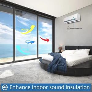 Factory Wholesale One Way Mirror Reflective <strong>Window</strong> <strong>Film</strong> Building <strong>Privacy</strong> PET Insulation Tint Glass Foil Silver Building <strong>Privacy</strong> - Product Image 5