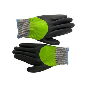 قفازات مقاومة للقطع متعددة الاستخدامات من البوليستر، قفازات أمان للعمل مقاومة للقطع من الدرجة A5، قفازات مطاطية لليد للصناعة - Product Image 4