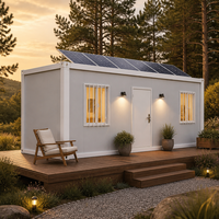 Bâtiment de bureau modulaire en acier préfabriqué moderne de 20 pieds et 40 pieds, conteneur plat facile à assembler