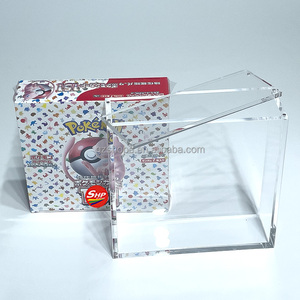 SHP Éxito de Ventas Caja de Acrílico Premium para Juego de Cartas Pokémon Escarlata y Púrpura Paquete de Expansión Mejorado Carta Pokémon 151 (Japonés) - Product Image 1