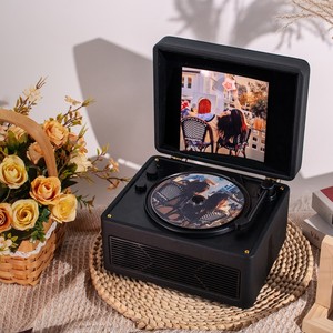Reproductor de audio M530i Retro de 5W, <span class=keywords><strong>CD</strong></span>/DVD/VCD portátil, AUX, <span class=keywords><strong>Radio</strong></span> FM, regalo creativo de cine en casa para ordenador, álbum de teléfono móvil - Product Image 3