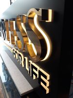 Lettres en relief 3D personnalisées en acrylique, métal, PVC, rétroéclairées, étanches IP65, enseignes au néon LED multicolores, publicité extérieure pour mariage
