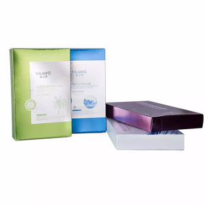 Recycled Contact Lenses Paper Box Color Box Customized Cosmetic Package Shipping Paper Boxes