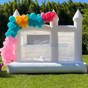 Hochwertiges Songfa Kommerzielles Hüpfburg-Set, Kundenspezifische Farbe, Tragbares Wasserrutschen-Hüpfhaus aus PVC-Material, Vielseitig - Product Image 2