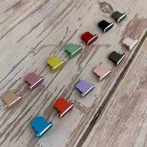 ใหม่พอร์ตชาร์จโทรศัพท์อลูมิเนียมอัลลอยด์ปลั๊กป้องกันฝุ่นปลั๊กข้อมูล USB ช่อง<span class=keywords><strong>ชาร์จ</strong></span>พอร์ตป้องกันฝุ่นฝาครอบสำหรับ <span class=keywords><strong>iPhone</strong></span> - Product Image 2