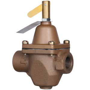 Régulateur <span class=keywords><strong>de</strong></span> <span class=keywords><strong>pression</strong></span> <span class=keywords><strong>d</strong></span>'<span class=keywords><strong>eau</strong></span> <span class=keywords><strong>d</strong></span>'alimentation <span class=keywords><strong>de</strong></span> chaudière en bronze-fer <span class=keywords><strong>de</strong></span> 1/2 pouce, finition laiton, avec filtre en acier inoxydable et levier <span class=keywords><strong>de</strong></span> purge manuel - Product Image 3