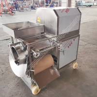 Automatic Fish Bone Separator 304 Stainless Steel 180-500kg/h Capacity Crab Meat Shell Separator Small System