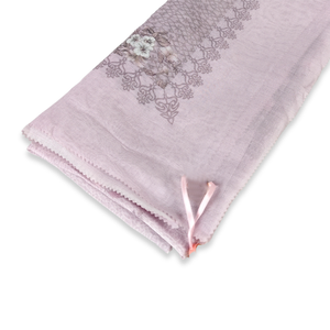 Popular Choice Hijab Hanako Series manga corta algodón Hijab bufanda Rosa elegante mujer musulmana impresión Digital moda - Product Image 1