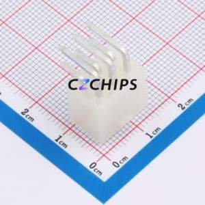 ZX-5557-4.2-2-3PWZ Wire-to-Board Pin Header Bent Lead Through Hole,P=4.2mm 2x3P 4.2mm Right Angle Insert Mini-Fit (MX 4.2) - Product Image 2