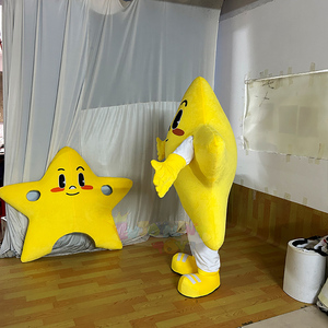 Costume de mascotte étoile lunatique taille adulte personnalisable pour les fêtes à thème et les événements amusants - Product Image 3