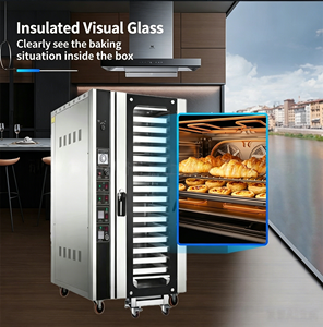Horno de Convección Industrial, Equipo Comercial para Hornear Pan, Horno de Panaderí<span class=keywords><strong>a</strong></span> de Gran Capacidad para Fábrica de Alimentos - Product Image 2
