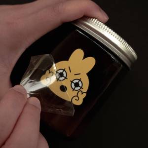 Lindo dibujo animado 3D colorido logotipo impermeable UV transferencia pegatina diseño elegante etiquetas de embalaje Premium para botellas - Product Image 6