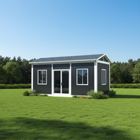 Maison à structure en acier amovible, bâtiment préfabriqué temporaire, résistant aux tremblements de terre et au vent, conteneur modulaire assemblable