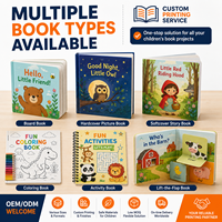 Libro Infantil con Encuadernación Plana, Impresión Personalizada, Cartón C1S Recubierto, Cubierta Mate Anti-Rayones para Editores de Libros de Aprendizaje Temprano