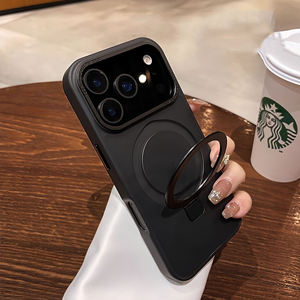 100% Focus Pixels Metal Magnetic Ring Phone Stand Hard Matte Phone Case para <span class=keywords><strong>iPhone</strong></span> 17 <span class=keywords><strong>Pro</strong></span> <span class=keywords><strong>Max</strong></span> - Product Image 6