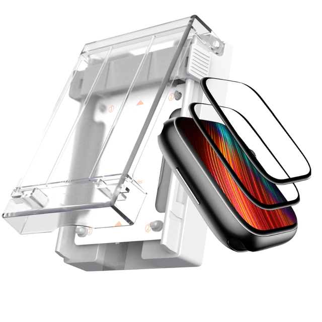 3D Heat Bending PET Screen Protector Full Coverage High Transparency Flexible 3D PET Film for Curved Display Phones Watch