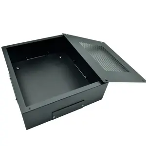 Cutting Sheet Metal Bending Fabrication Custom Stamping Parts Sheet Metal Cabinet Enclosure Box