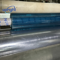 Rouleau de PVC souple anti-collant de sortie d'usine de résistance au feu droit pour l'usage d'emballage