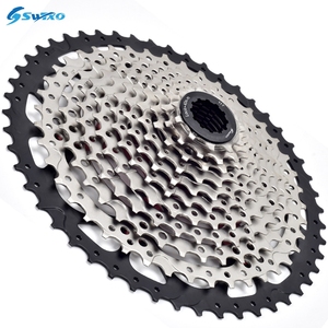 Pignon de vélo de montagne SWTXO argent/or, <span class=keywords><strong>12</strong></span> <span class=keywords><strong>vitesses</strong></span>, 11-50T, <span class=keywords><strong>cassette</strong></span> de vélo de montagne pour <span class=keywords><strong>Shimano</strong></span> SRAM - Product Image 1