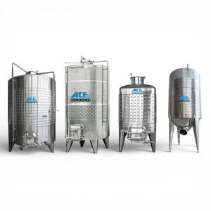 Réservoir de stockage personnalisé de 300L, 400L, 500L, 600L, 1000L, 2000L, 3000L, 5000L, 8000L pour la bière, le vin, le whisky, le gin et les spiritueux - Product Image 4