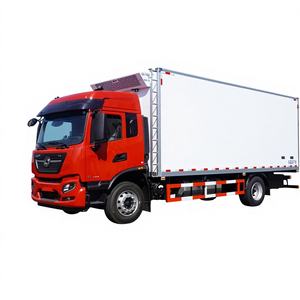 Camion frigorifique Dongfeng Tianjin 4x2, camion frigorifique de transport de produits surgelés de 6,8 mètres, plage de température : -5 à -18 ℃ - Product Image 1