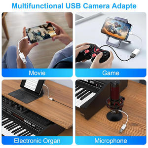 Khả năng tương thích mạnh mẽ ánh sáng-ning Nam để USB 3.0 nữ máy ảnh Adapter OTG dữ liệu đồng bộ cáp cho <span class=keywords><strong>iPhone</strong></span> - Product Image 6