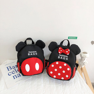Mochilas de dibujos animados bonitos de alta capacidad de <span class=keywords><strong>Minnie</strong></span> Mickey, mochilas escolares impermeables de nailon, bolso de <span class=keywords><strong>viaje</strong></span> de moda, bolsos de hombro para niños - Product Image 4