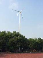 Éolienne horizontale domestique 15 kW avec système de générateur éolien à batterie lithium-ion