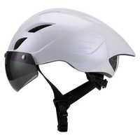 Casque de vélo BMX certifié CE CPSC de conception aérodynamique avec feu arrière à lentille magnétique