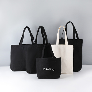 Wholesale White Black Natural or Other Color Custom Exhibition Promotion Gift Tote Grocery Bags With Printed Logo