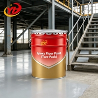 Peinture époxy pour sols Yongxing, nouvelle formule, revêtement de sol en ciment pour ateliers industriels, faible teneur en COV, peinture époxy écologique pour sols