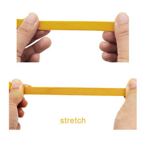 Chứng Nhận Hữu Cơ Cao Su Tự Nhiên Bông Tái Chế Vật Liệu Không Có Nhựa Bán Buôn Tùy Chỉnh Cá Nhân Băng Đàn Hồi - Product Image 6