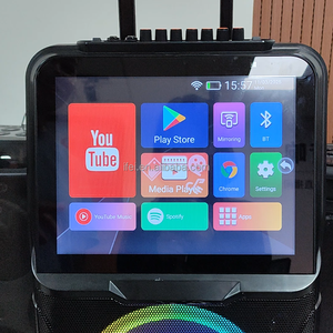 Boîtier <span class=keywords><strong>TV</strong></span> avec écran tactile WIFI, système de karaoké, système de cinéma maison actif, haut-parleur de 10 pouces pour extérieur, maison, école 8908D - Product Image 4