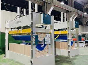 Cao cấp lớn đường cong Bảng điều chỉnh đồ nội thất sản xuất dòng Máy Uốn Cong Gỗ Tần số cao Máy phát điện máy ép - Product Image 3