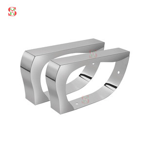 Accesorios para Muebles de Salón, Piezas de Repuesto para Silla de Barbería, Reposabrazos de Acero Inoxidable para Sillas de Peluquería, Reposabrazos para Estilistas de Barbería - Product Image 3