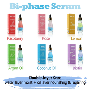 Suero para el cabello con aceite de argán, aceite para el cabello de <span class=keywords><strong>doble</strong></span> capa, fábrica de China para OEM ODM, hidrata, repara, resistente al calor, nutre el cabello - Product Image 6