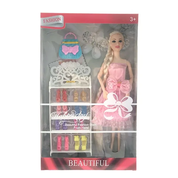 2020 hot sale Fashion High quality Princess doll dress girl doll matching clothes wear clothes for dolls