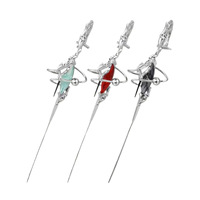 Boucles d'oreilles tendance pour piercing, enveloppant l'auricule, crochet diagonal, bijoux féminins pour concerts et événements