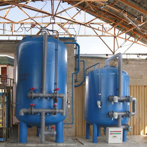 Sistema <span class=keywords><strong>de</strong></span> Filtro <span class=keywords><strong>de</strong></span> Arena <span class=keywords><strong>de</strong></span> Carbón Activado Industrial, Controlado por PLC, Alto Flujo, Motor <span class=keywords><strong>de</strong></span> Alta Presión, <span class=keywords><strong>Agua</strong></span> <span class=keywords><strong>de</strong></span> <span class=keywords><strong>Mar</strong></span>, Río, Pozo, Sal, 1 Año - Product Image 1
