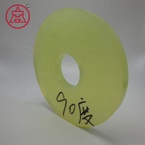แผ่นยางโพลียูรีเทน <span class=keywords><strong>PU</strong></span> สีเห<span class=keywords><strong>ล</strong></span>ือง 80-85A Shore - Product Image 4