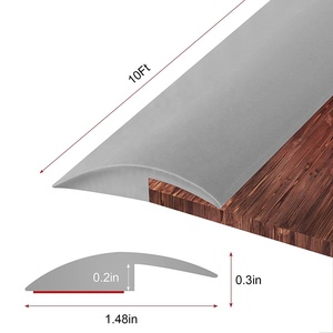 Dải Giảm Cạnh Thảm Sàn Dễ Uốn Cong Dải Chuyển Tiếp Ngưỡng Cạnh Thẳng Trang Trí Viền Sàn Vinyl - Product Image 3